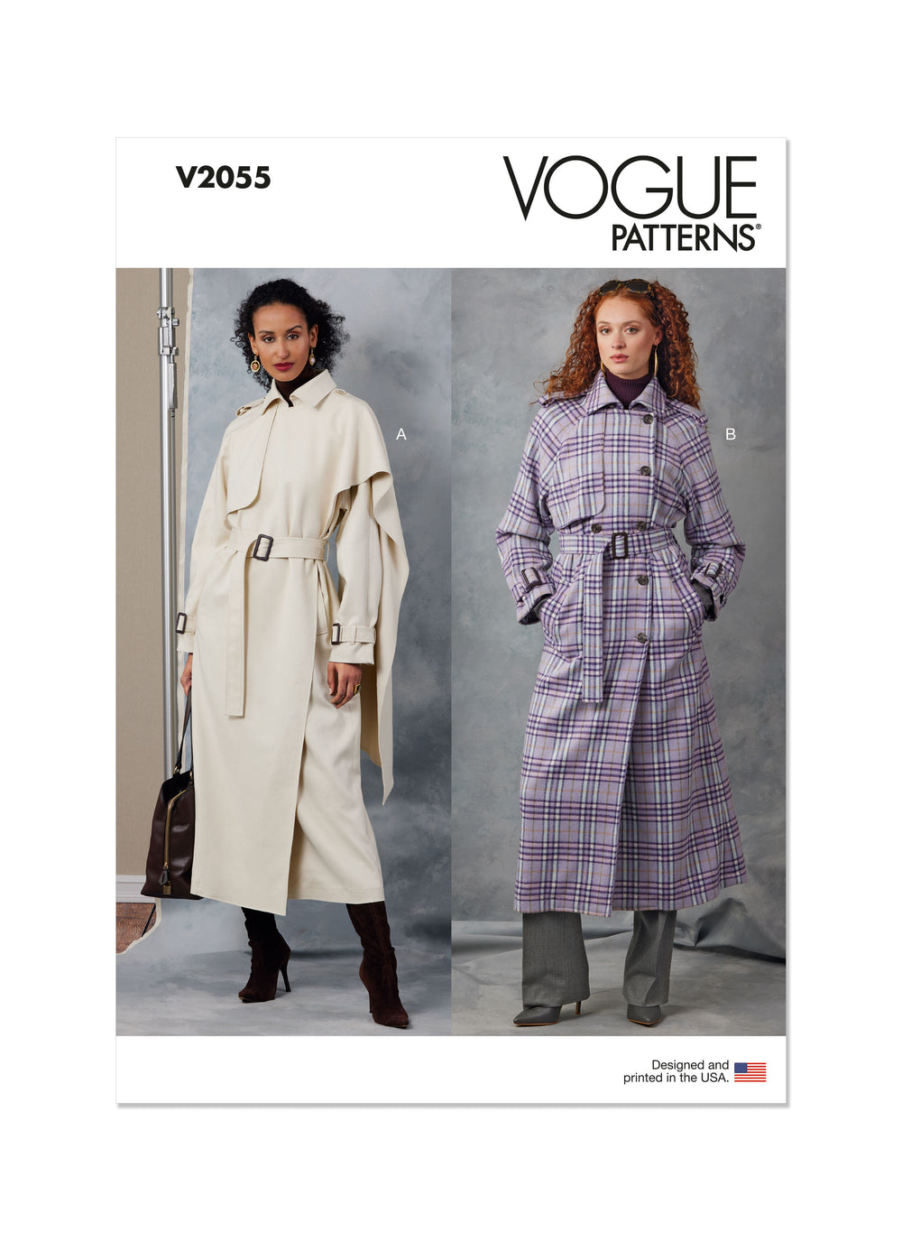 Vogue Trench Coat V2055