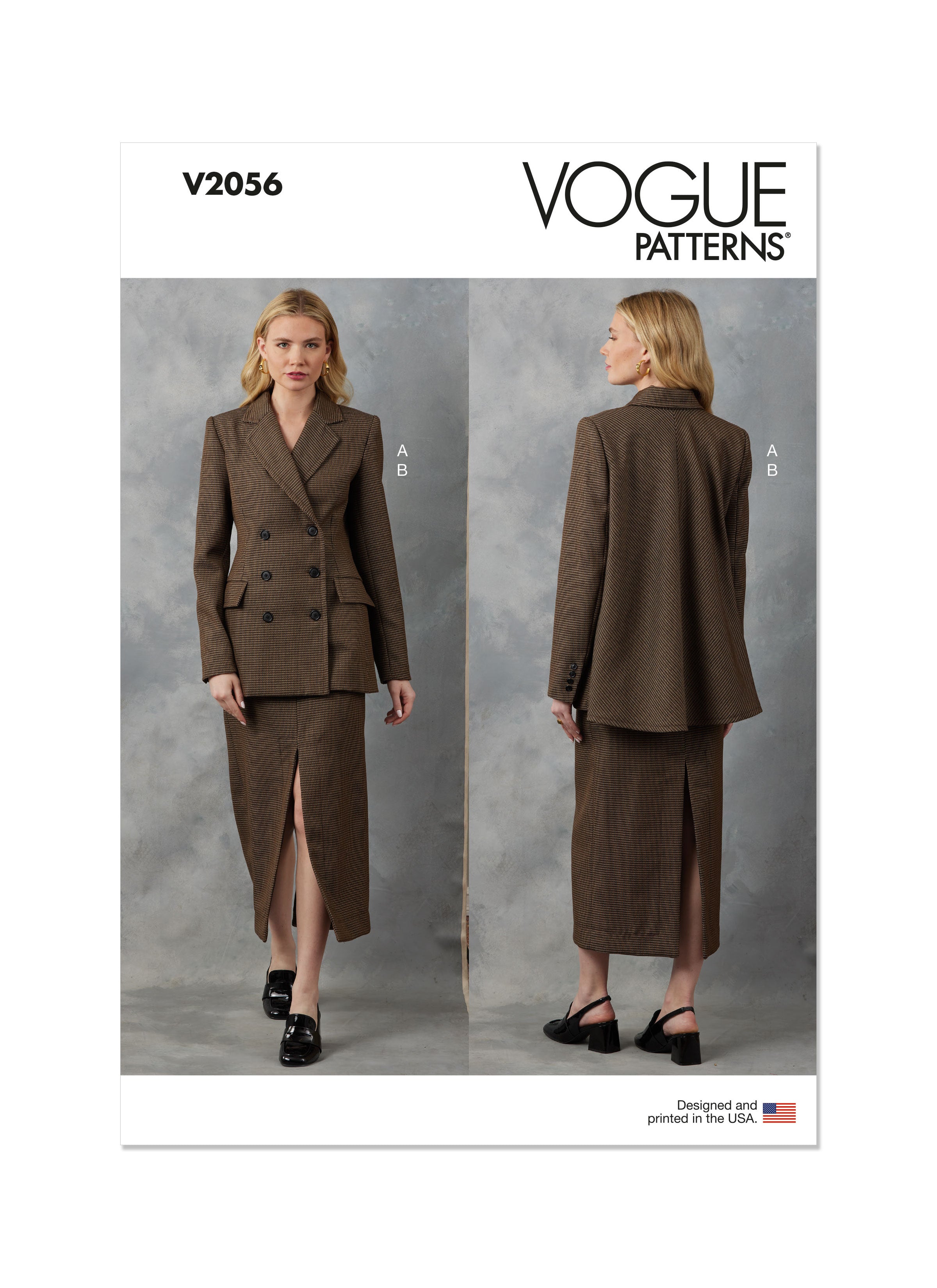 Vogue Jacket & Skirt V2056