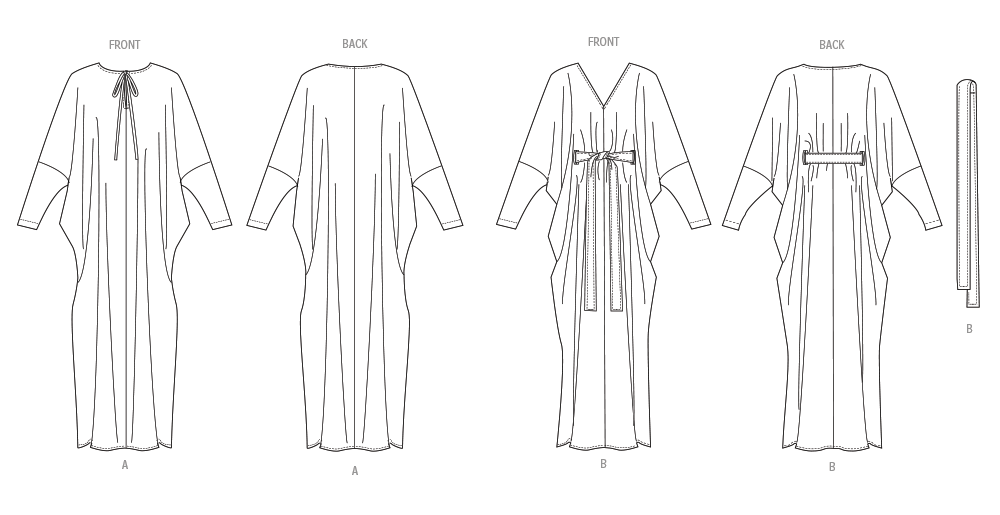 Vogue Caftans V2057