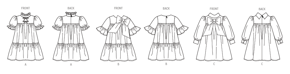 Vogue Children's Dresses V2059