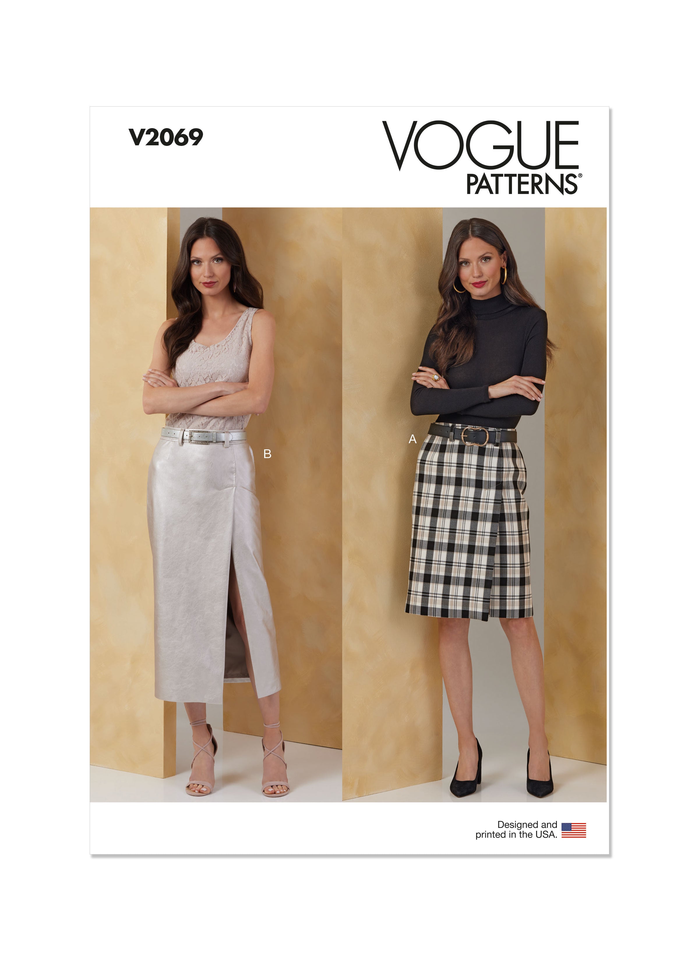 Vogue Skirts V2069 – The Fold Line