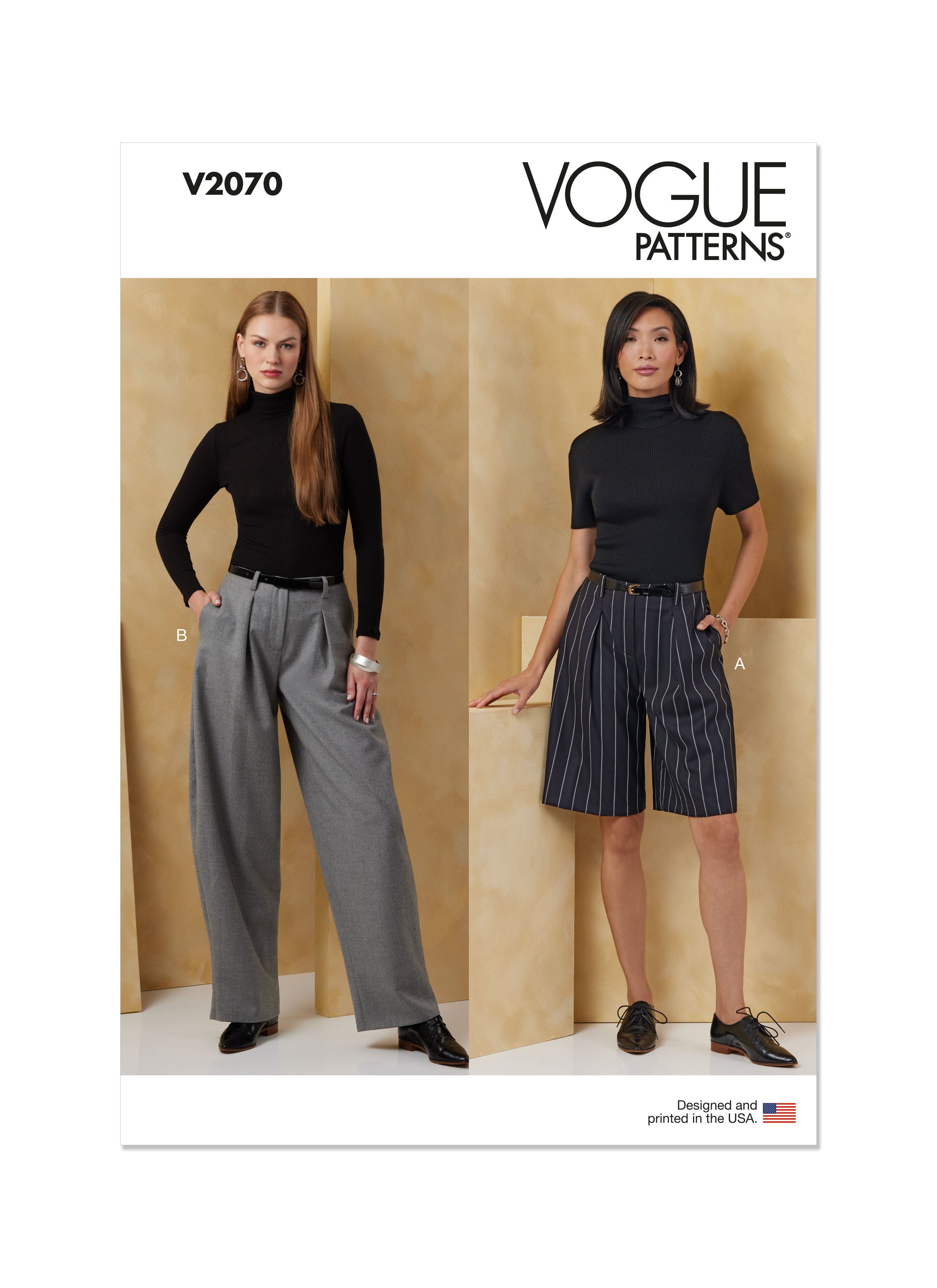 Vogue Shorts & Trousers V2070 – The Fold Line