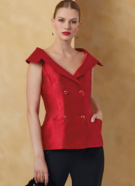 Vogue Jacket V2073 – The Fold Line