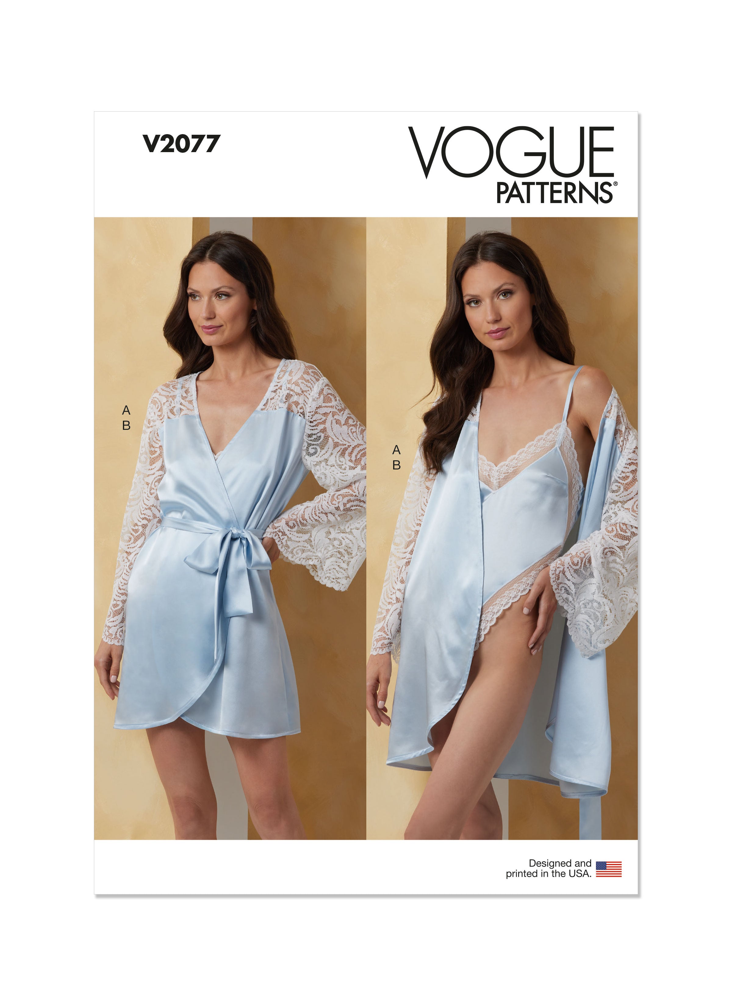 Vogue Robe & Teddy V2077