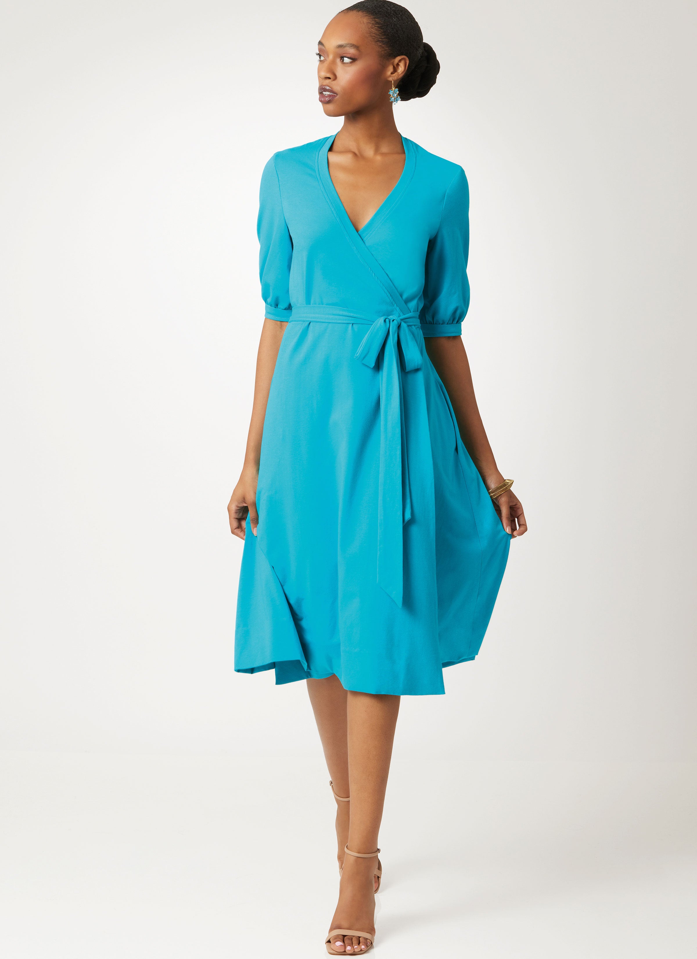 Vogue Vintage Wrap Dress V2081 – The Fold Line Vogue Vintage Wrap Dress V2081 – The Fold Line