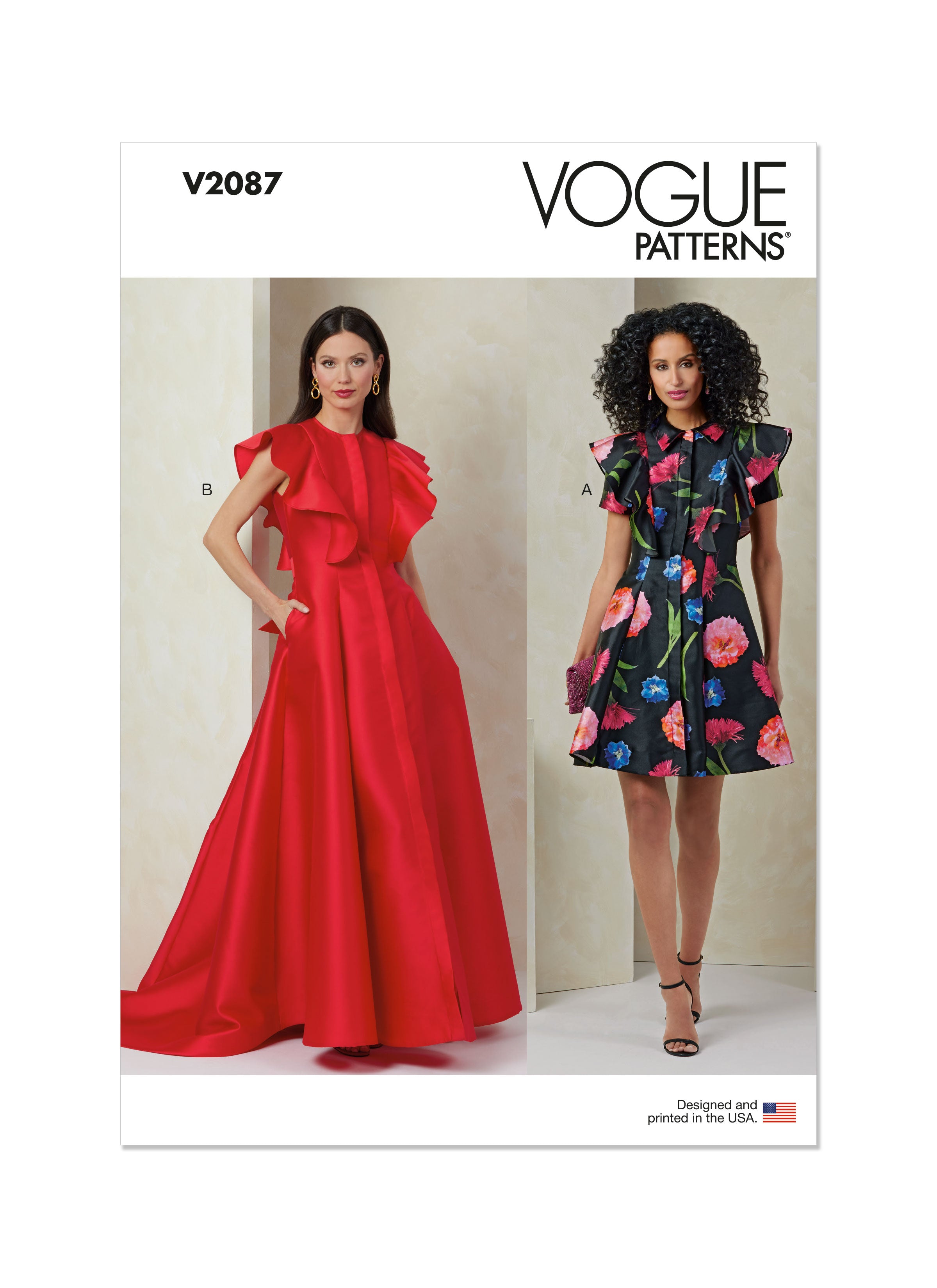 Vogue Dress V2087 The Fold Line Vogue Dress V2087 The Fold Line