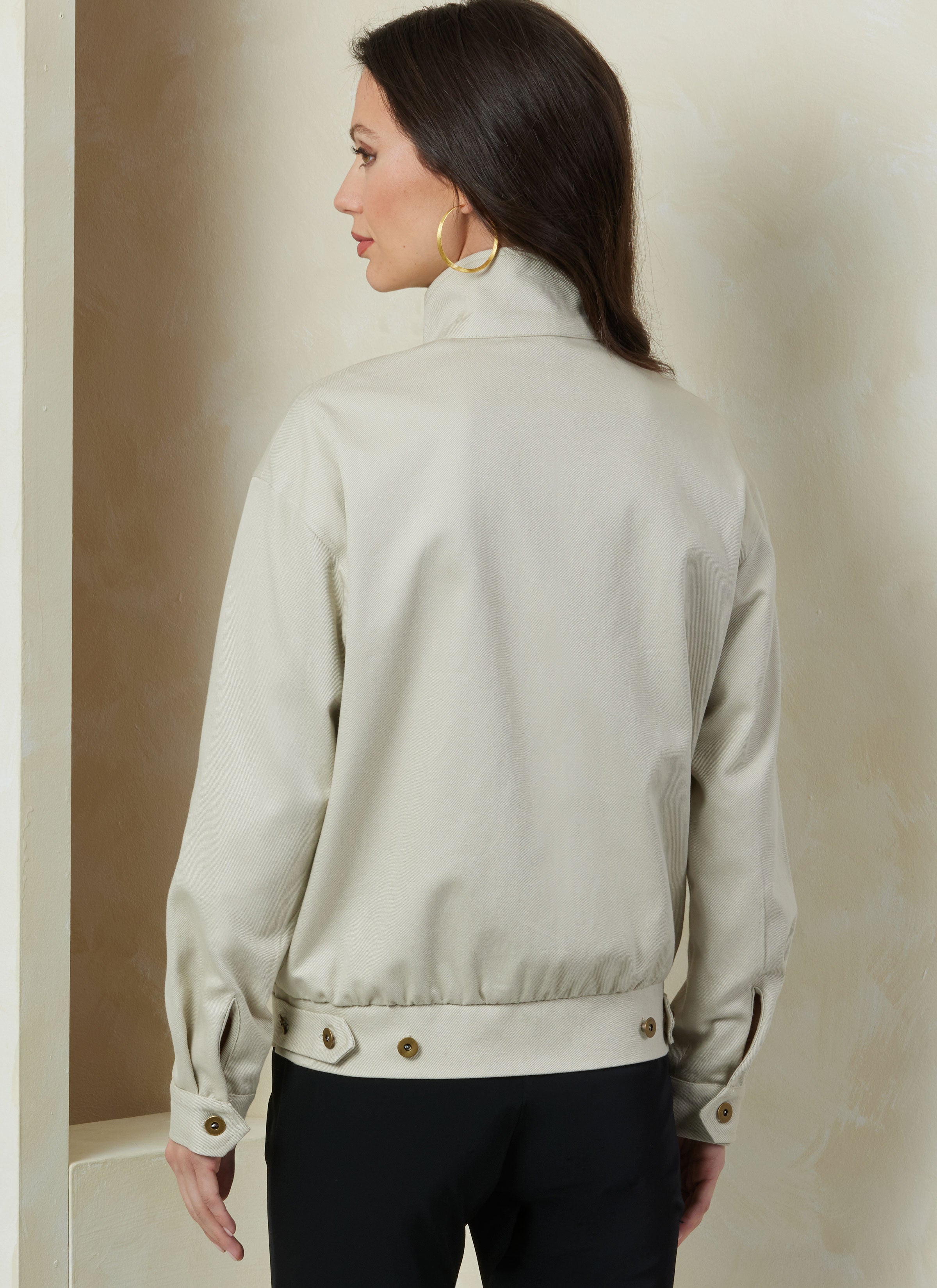 ジャケット・アウター slight vogue Stand collar zipper jacket slight vogue Stand collar zipper jacket