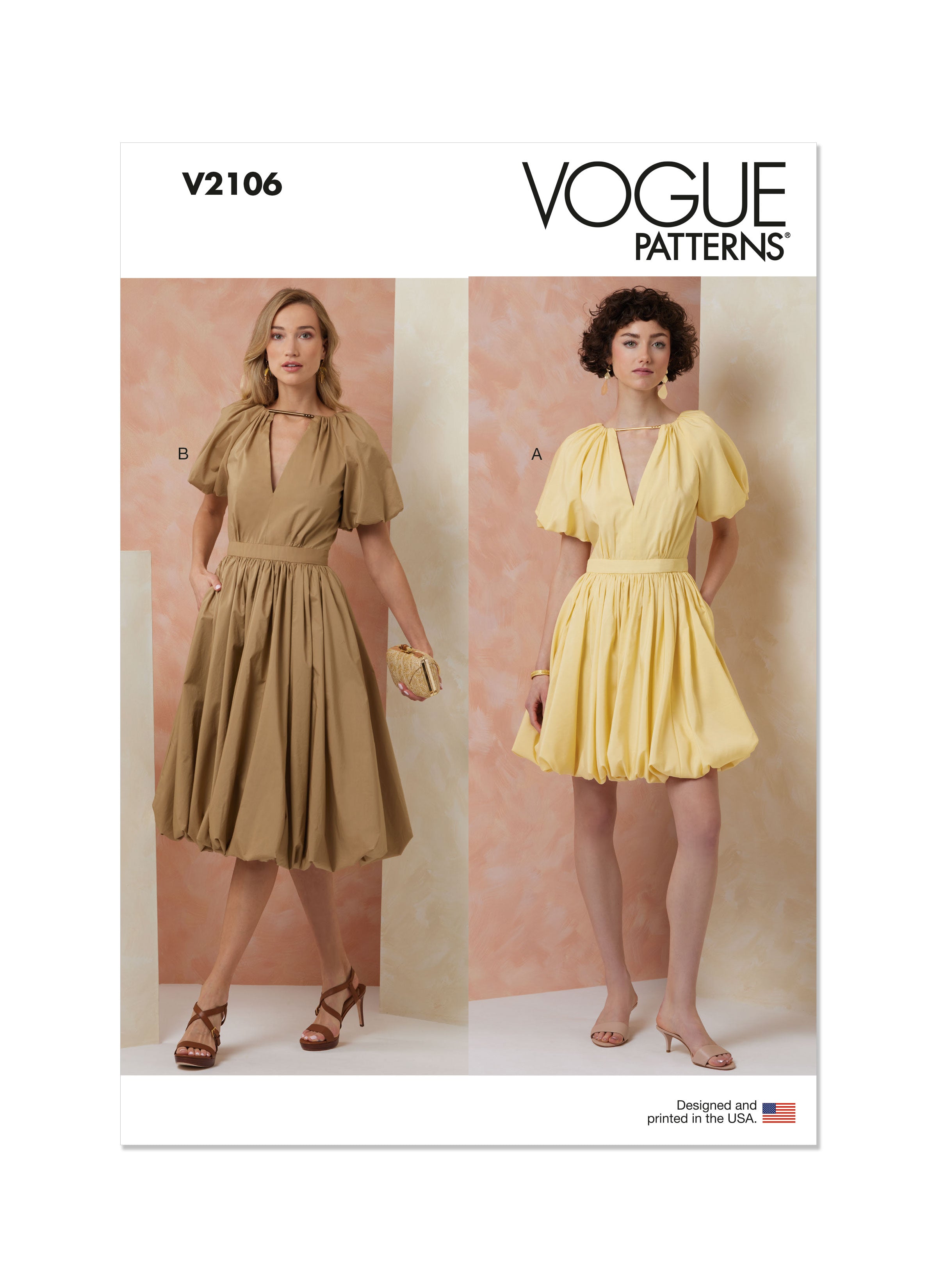 Vogue Dress V2106