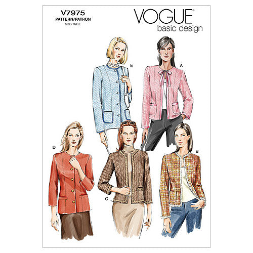 Vogue Jacket V7975