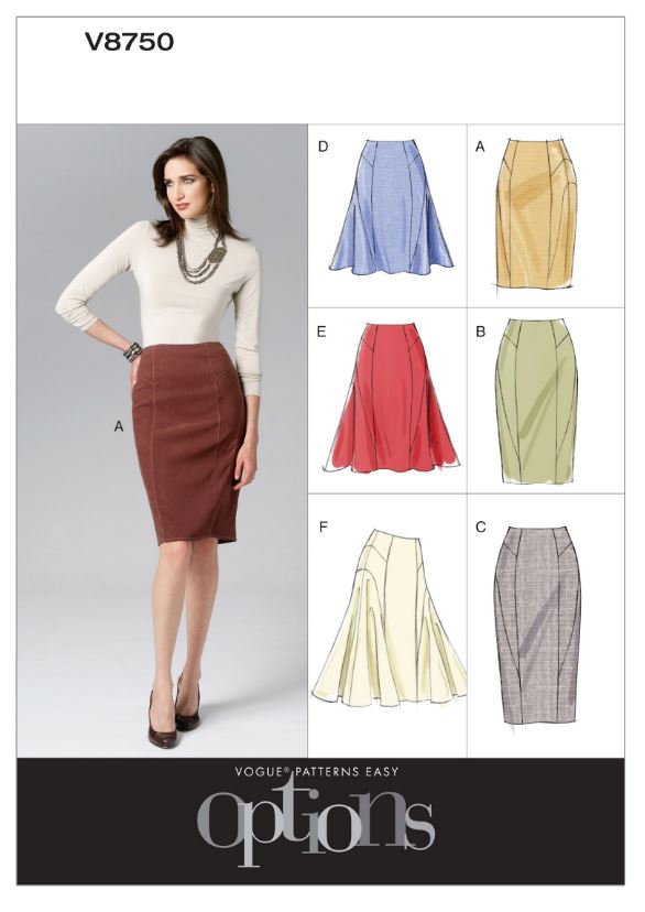 Vogue Skirt V8750