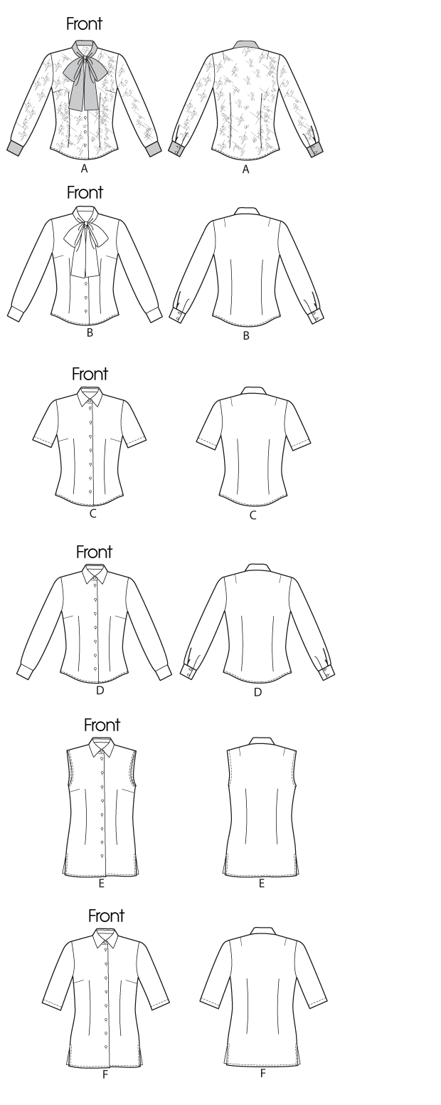 Vogue Shirt V8772