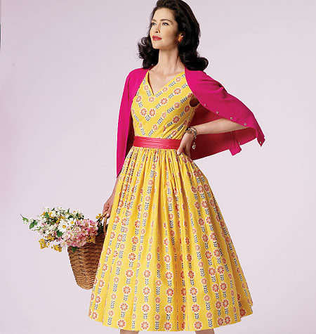 Vogue Vintage Dress V8789