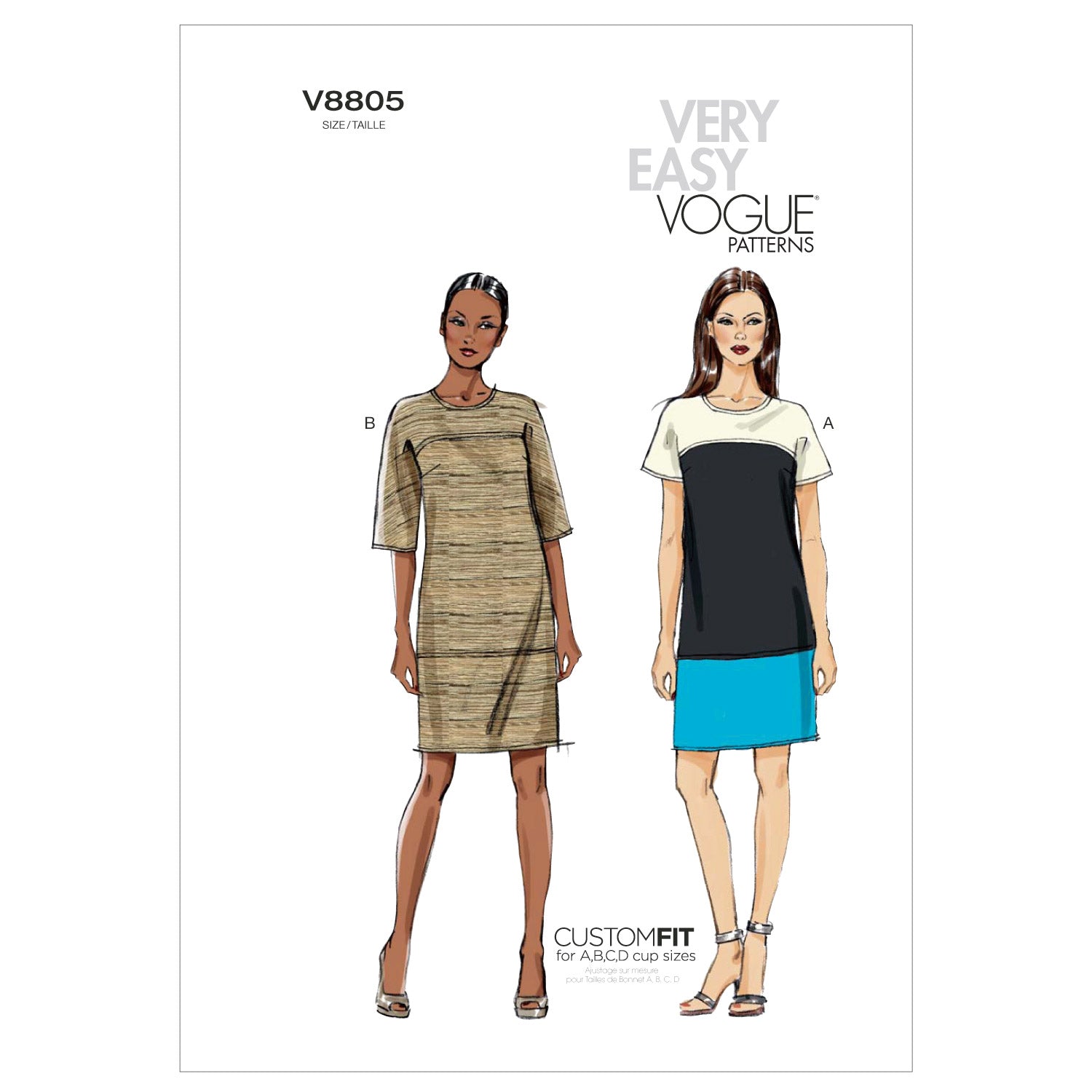 Vogue Dress V8805