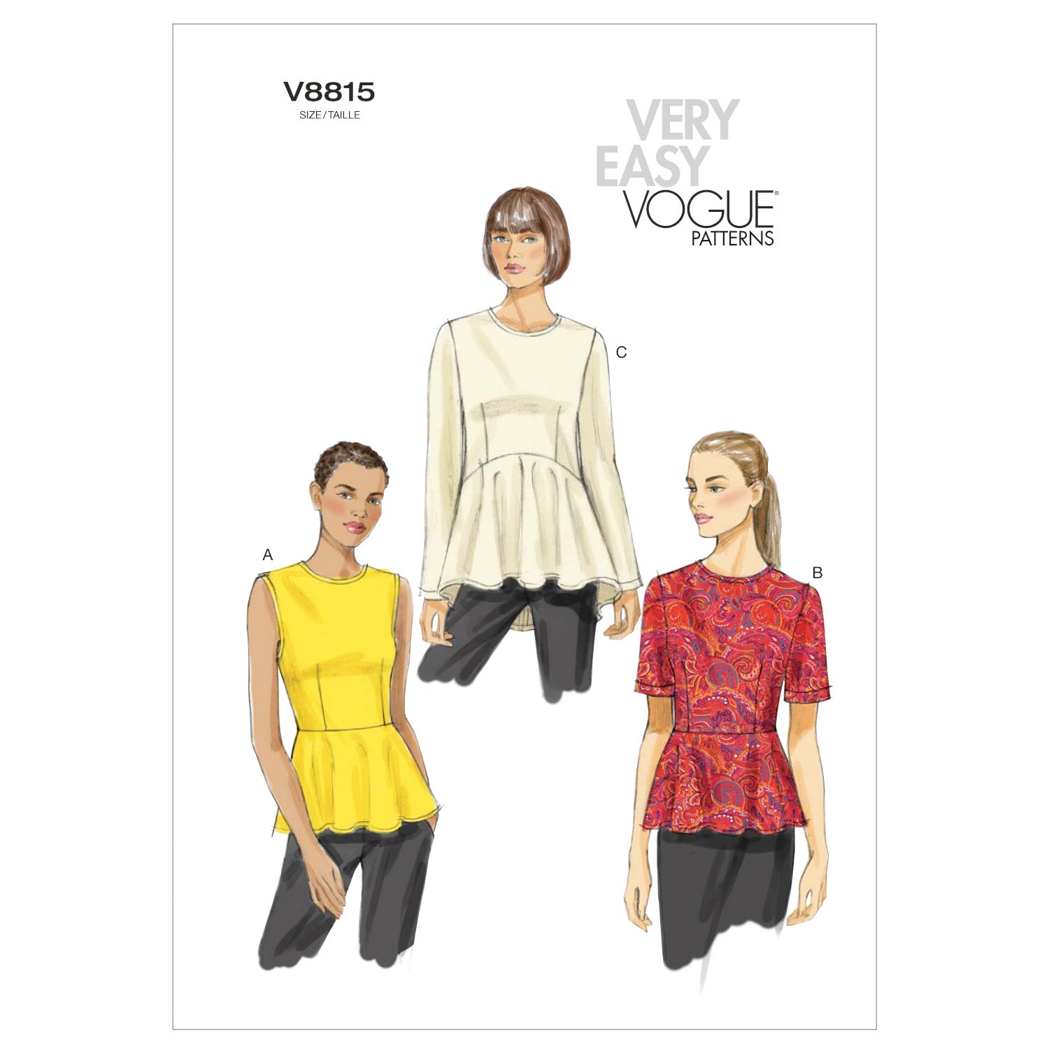 Vogue Top V8815