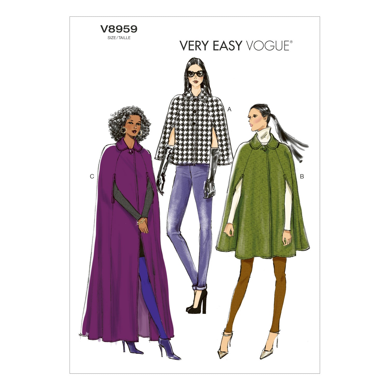 Vogue Capes V8959