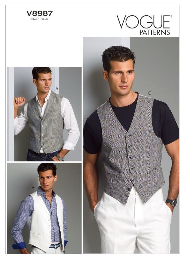 Vogue Men's Waistcoat V8987