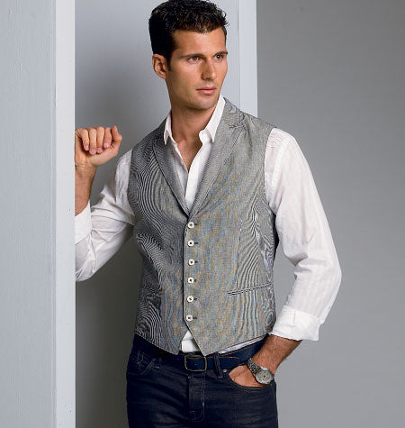 Vogue Men's Waistcoat V8987