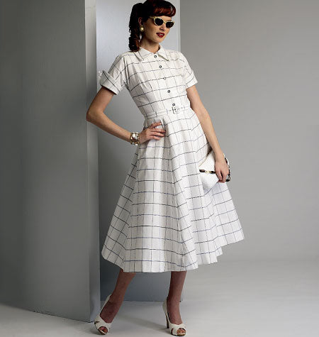 Vogue Vintage Dress V9000