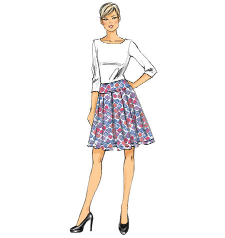 Vogue Skirt V9090