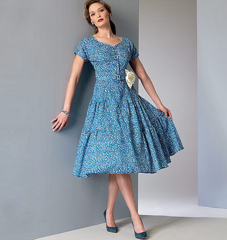 Vogue Vintage Dress V9106