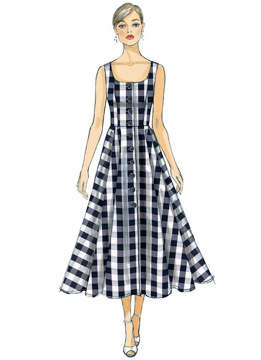 Vogue Dress V9182 – The Fold Line