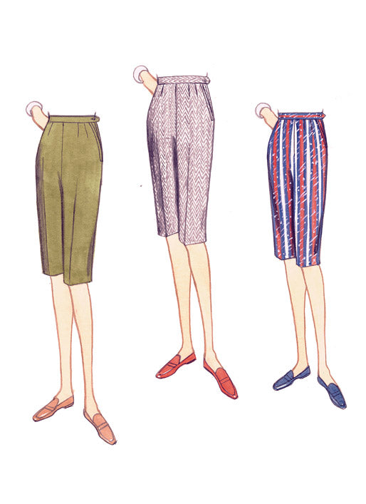 Vogue Vintage Shorts and Trousers V9189