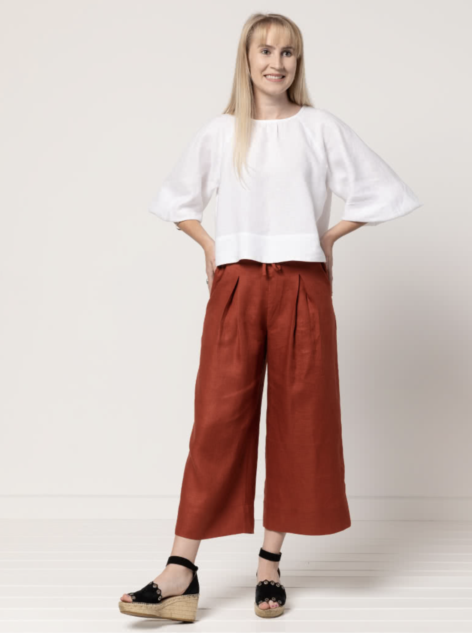 Style Arc Milan Woven Pant