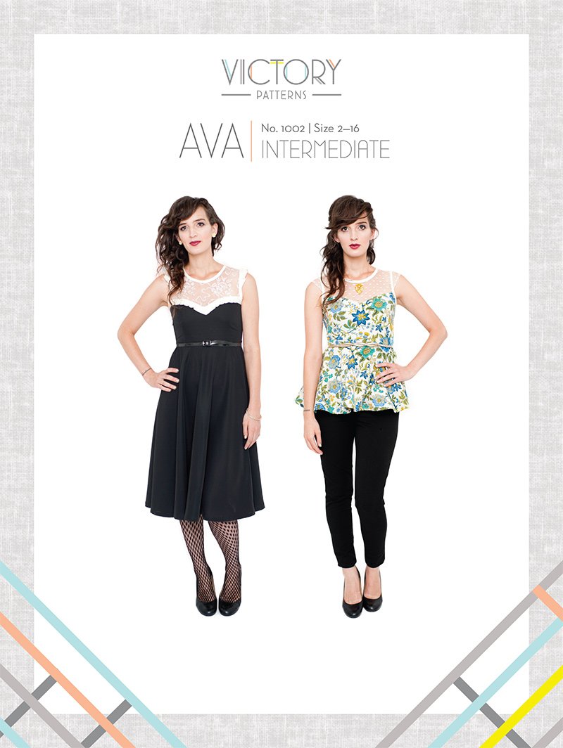 Victory Patterns Ava Dress and Blouse