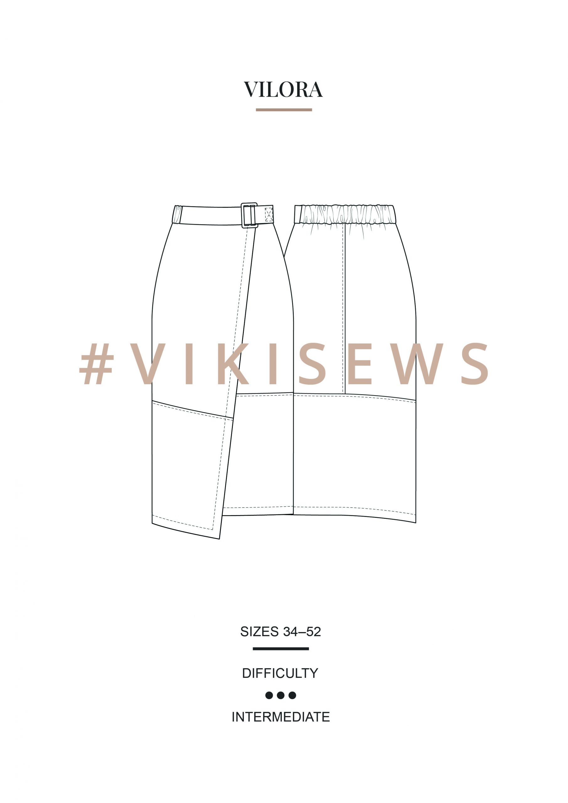 Vikisews Vilora Skirt PDF