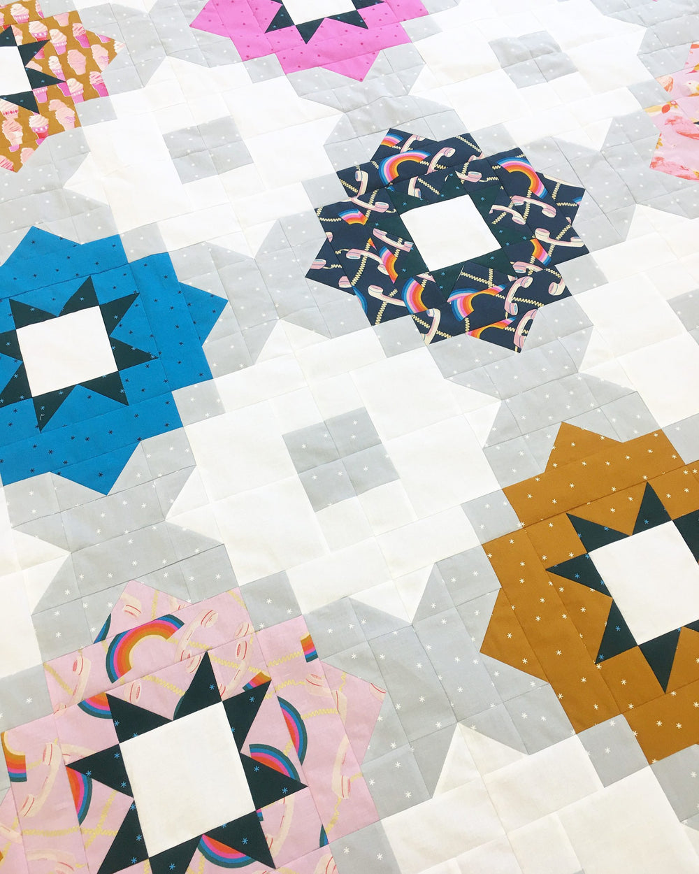 Lou Orth Designs Vintage Tiles Quilt PDF