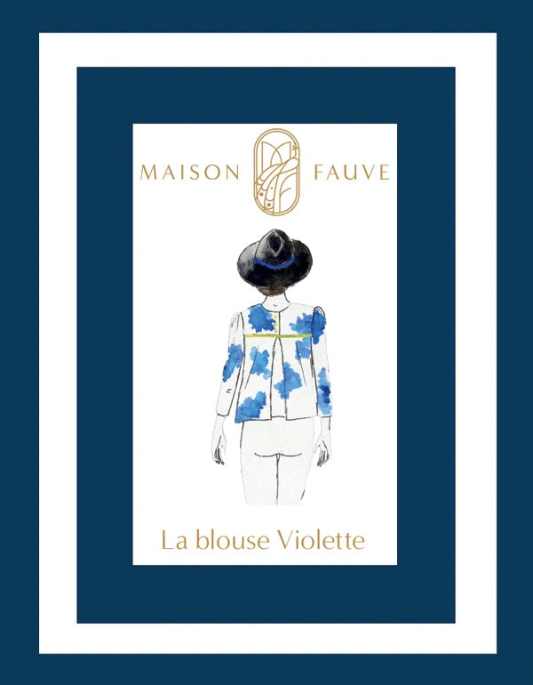 Maison Fauve Violette Blouse