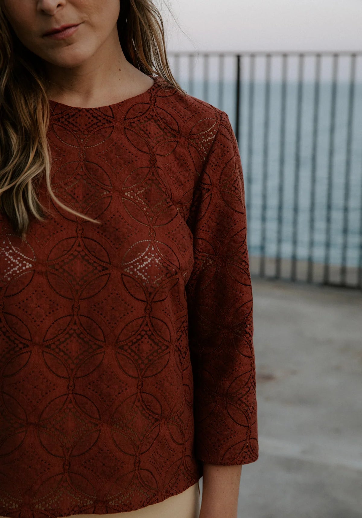Maison Fauve Violette Blouse