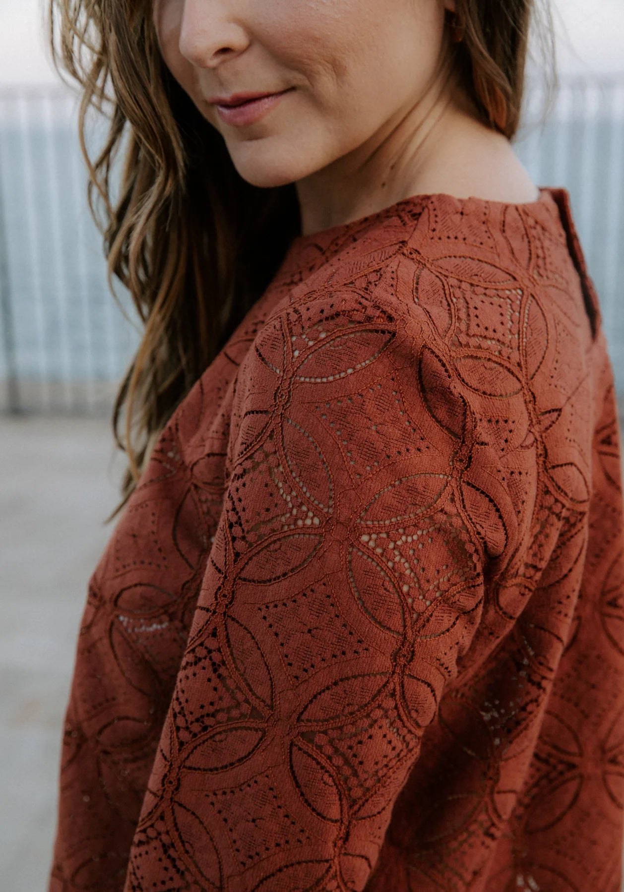 Maison Fauve Violette Blouse