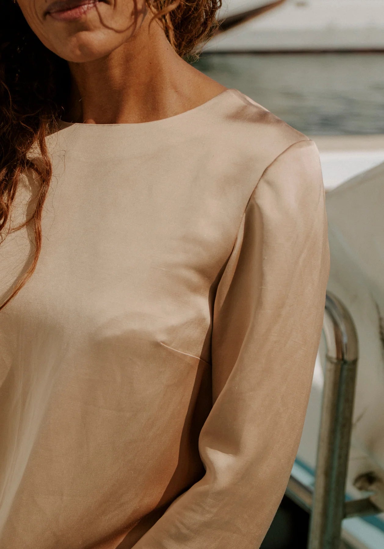 Maison Fauve Violette Blouse