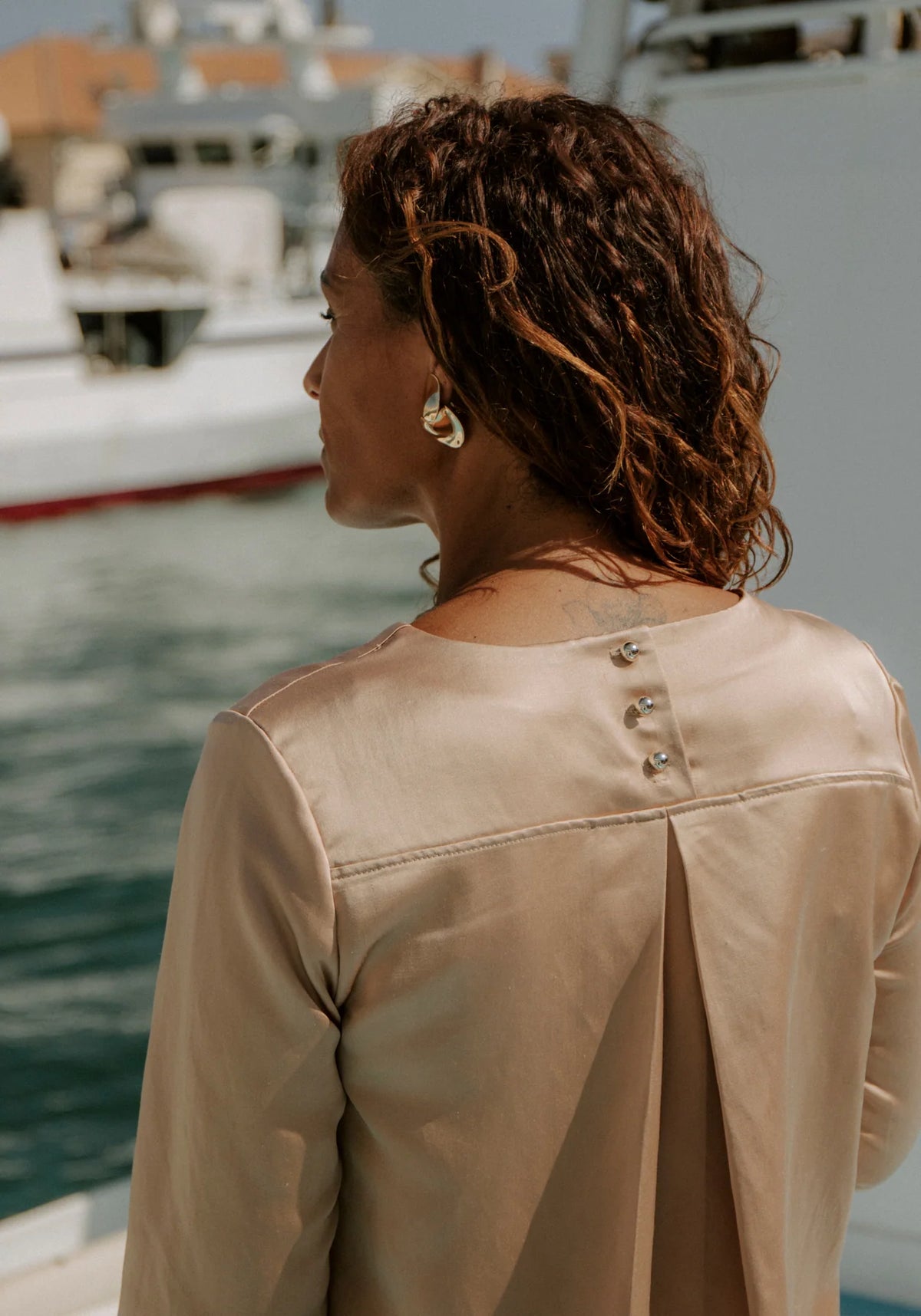 Maison Fauve Violette Blouse