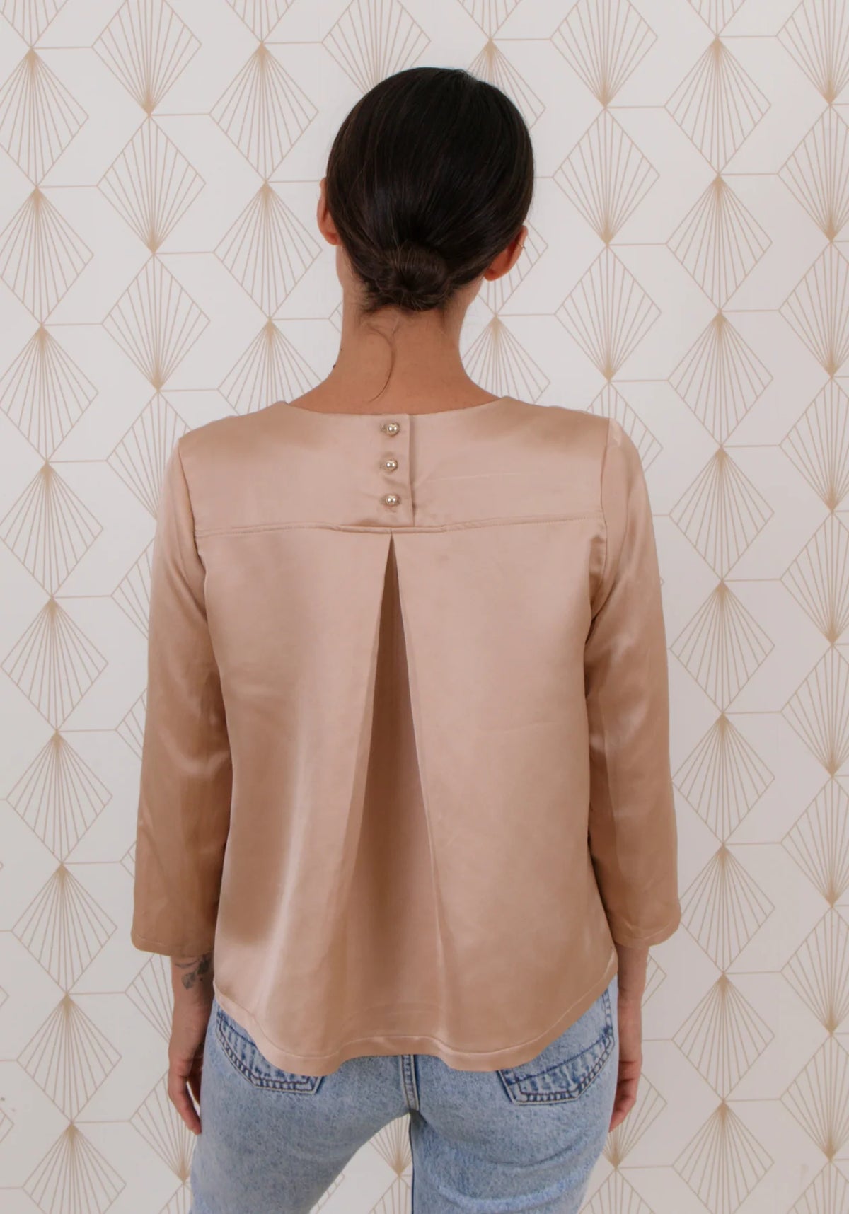 Maison Fauve Violette Blouse