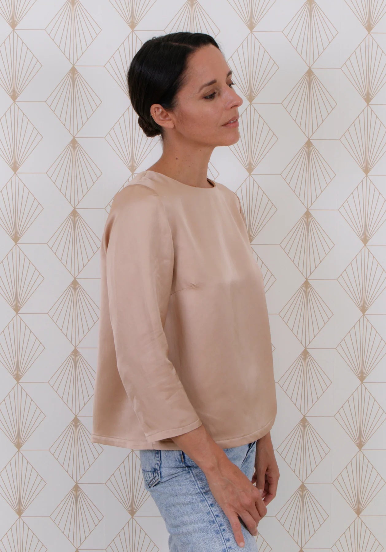 Maison Fauve Violette Blouse