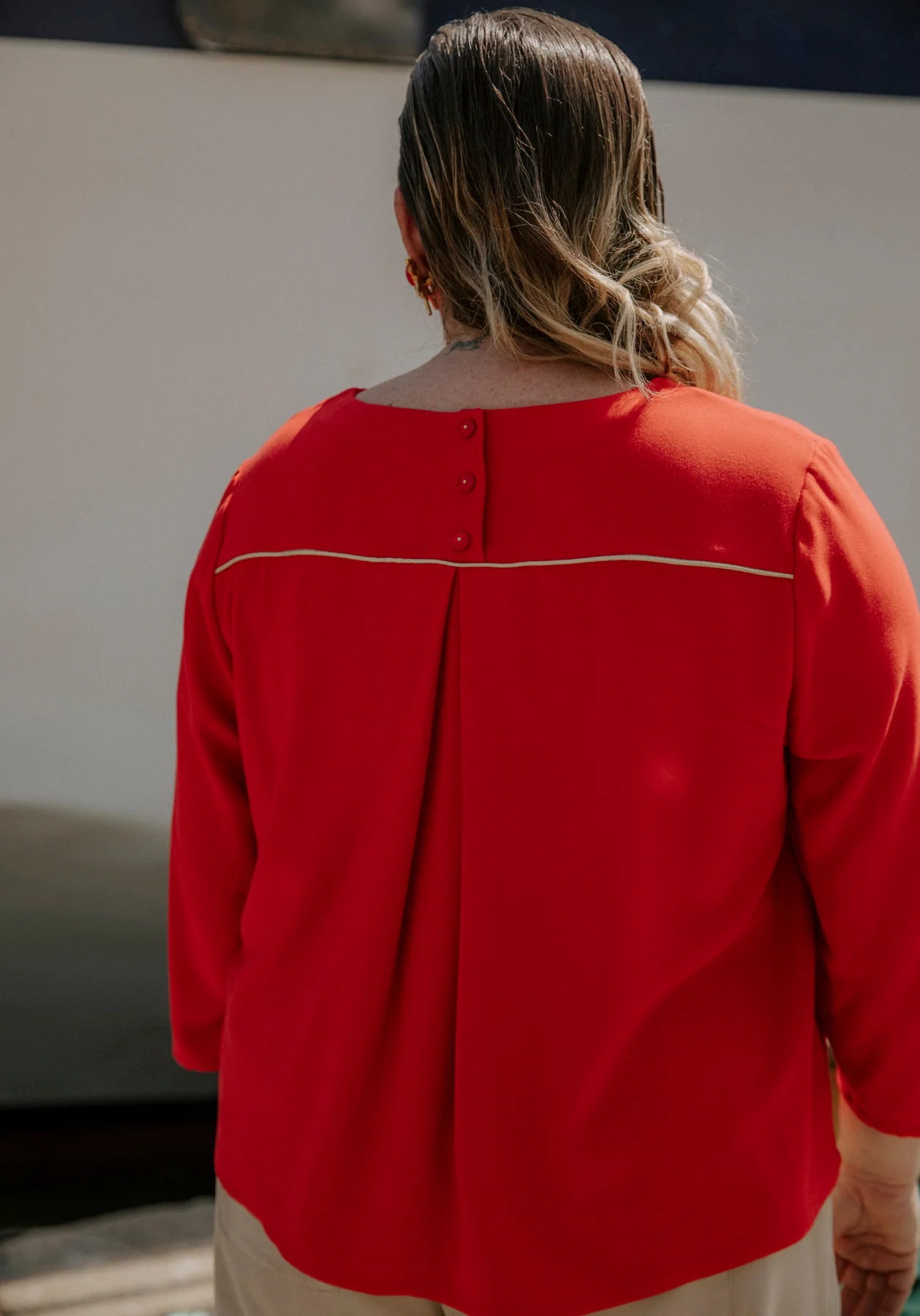 Maison Fauve Violette Blouse