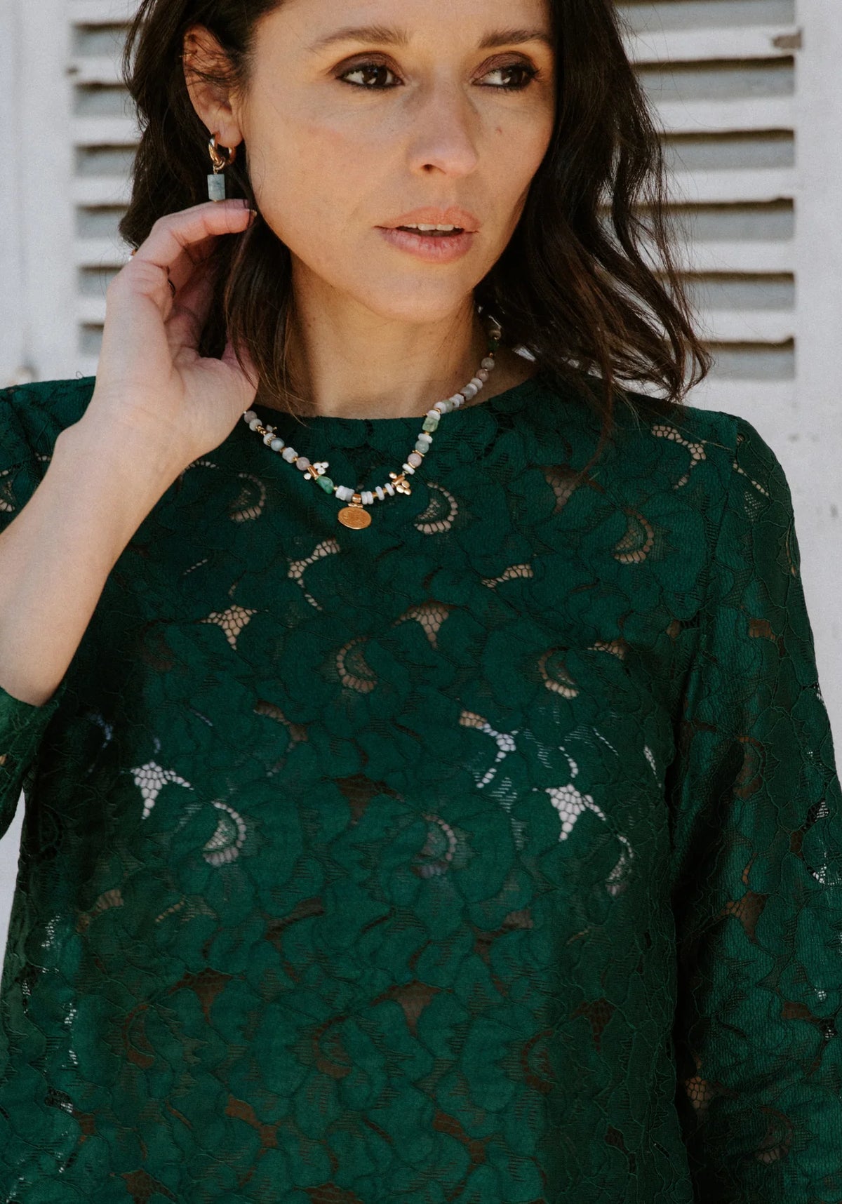 Maison Fauve Violette Blouse