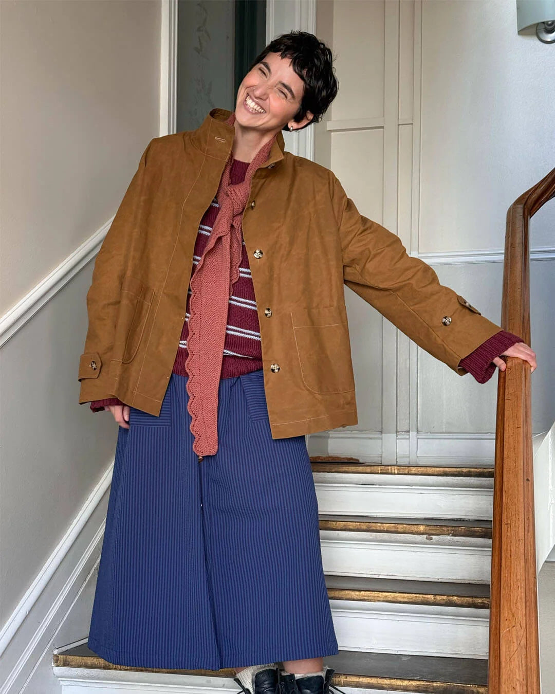 Wardrobe by Me Funnel Neck Jacket