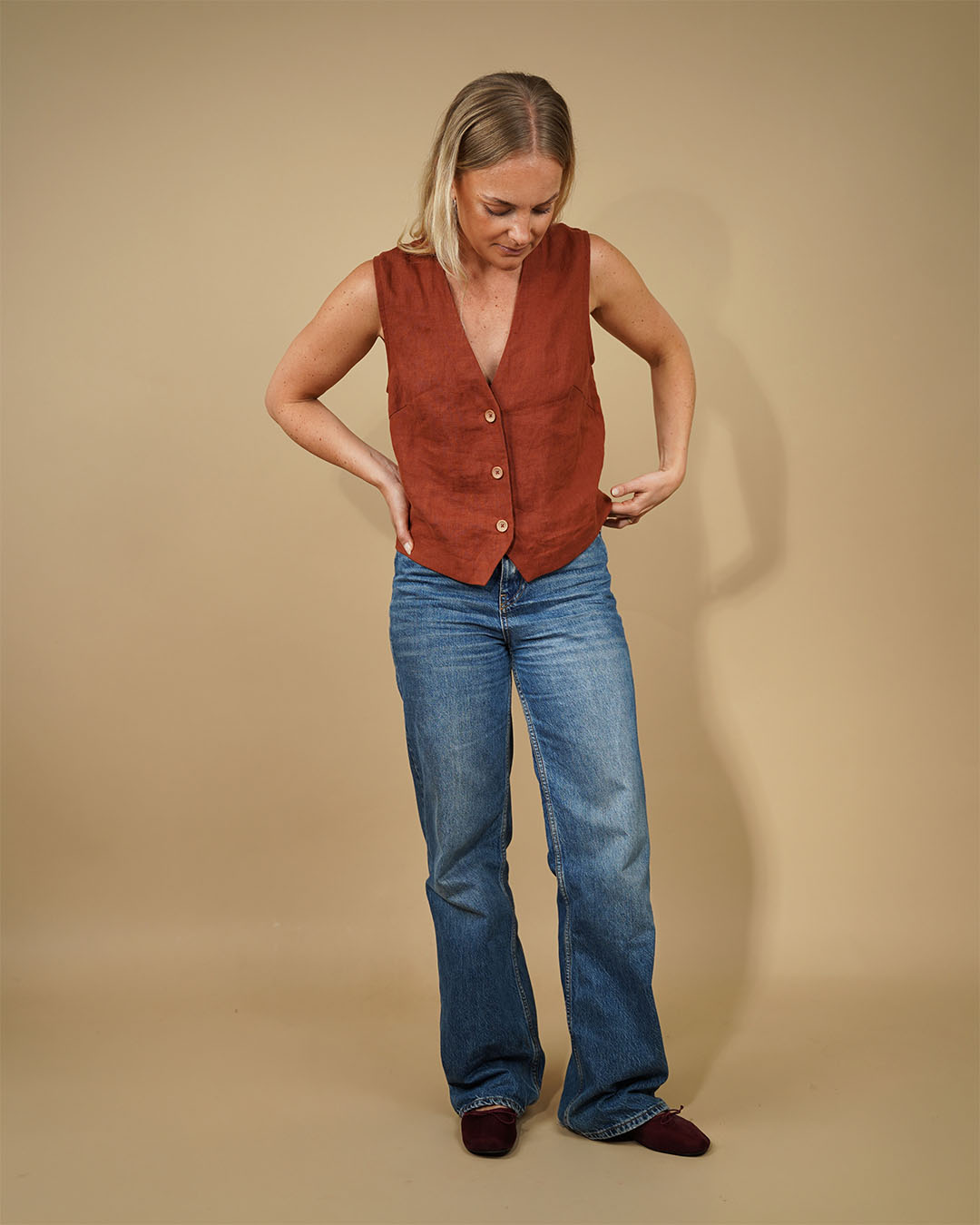 Wardrobe by Me Waistcoat Top