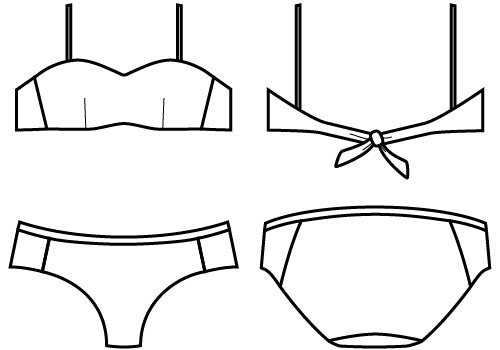 Halfmoon Atelier Well's Bay Bikini