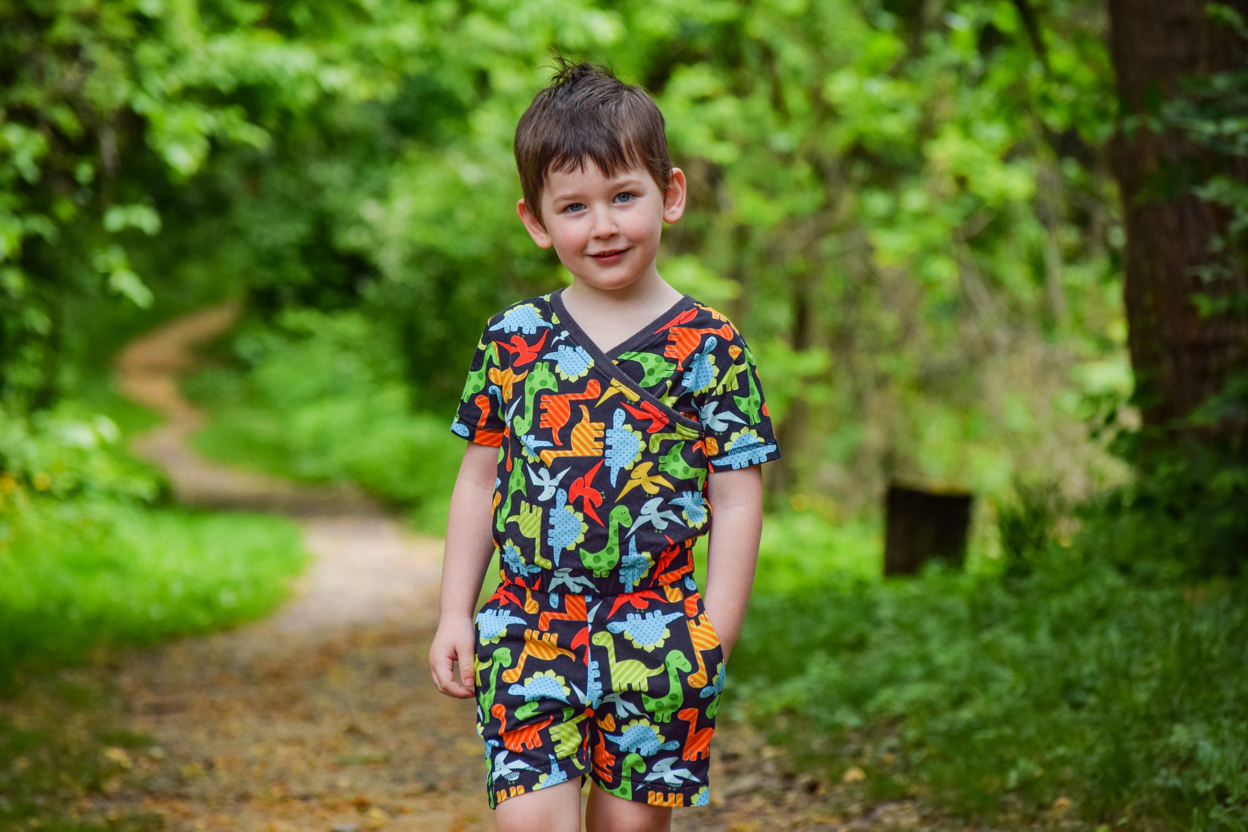 Waves & Wild Children's Paradise Playsuit