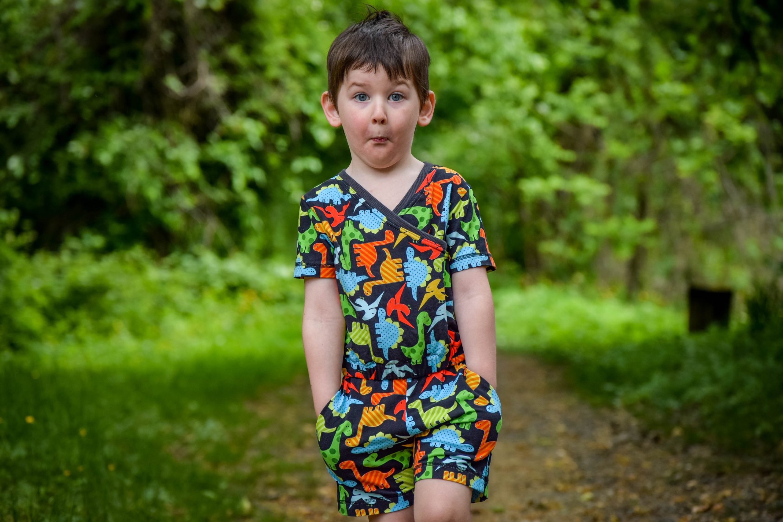 Waves & Wild Children's Paradise Playsuit