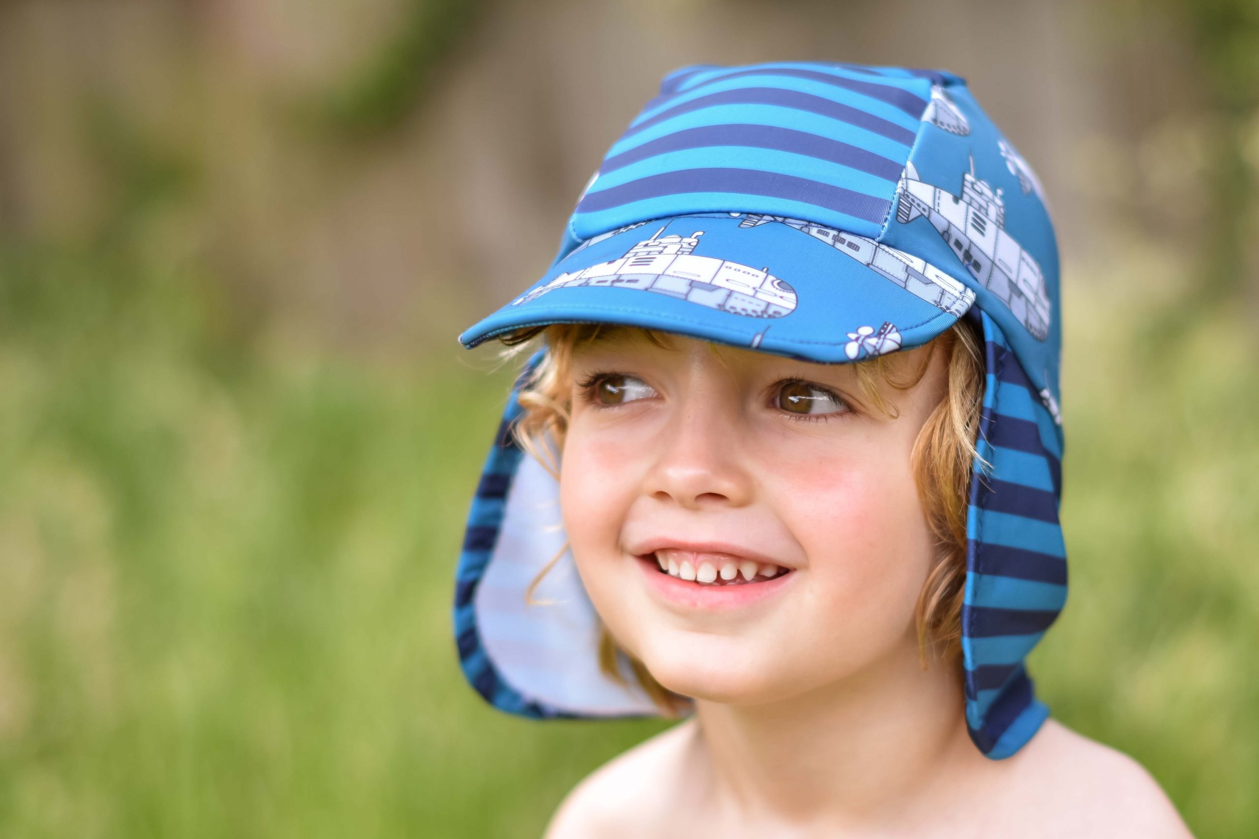 Waves & Wild Child/Adult Pool Party Sun Hat