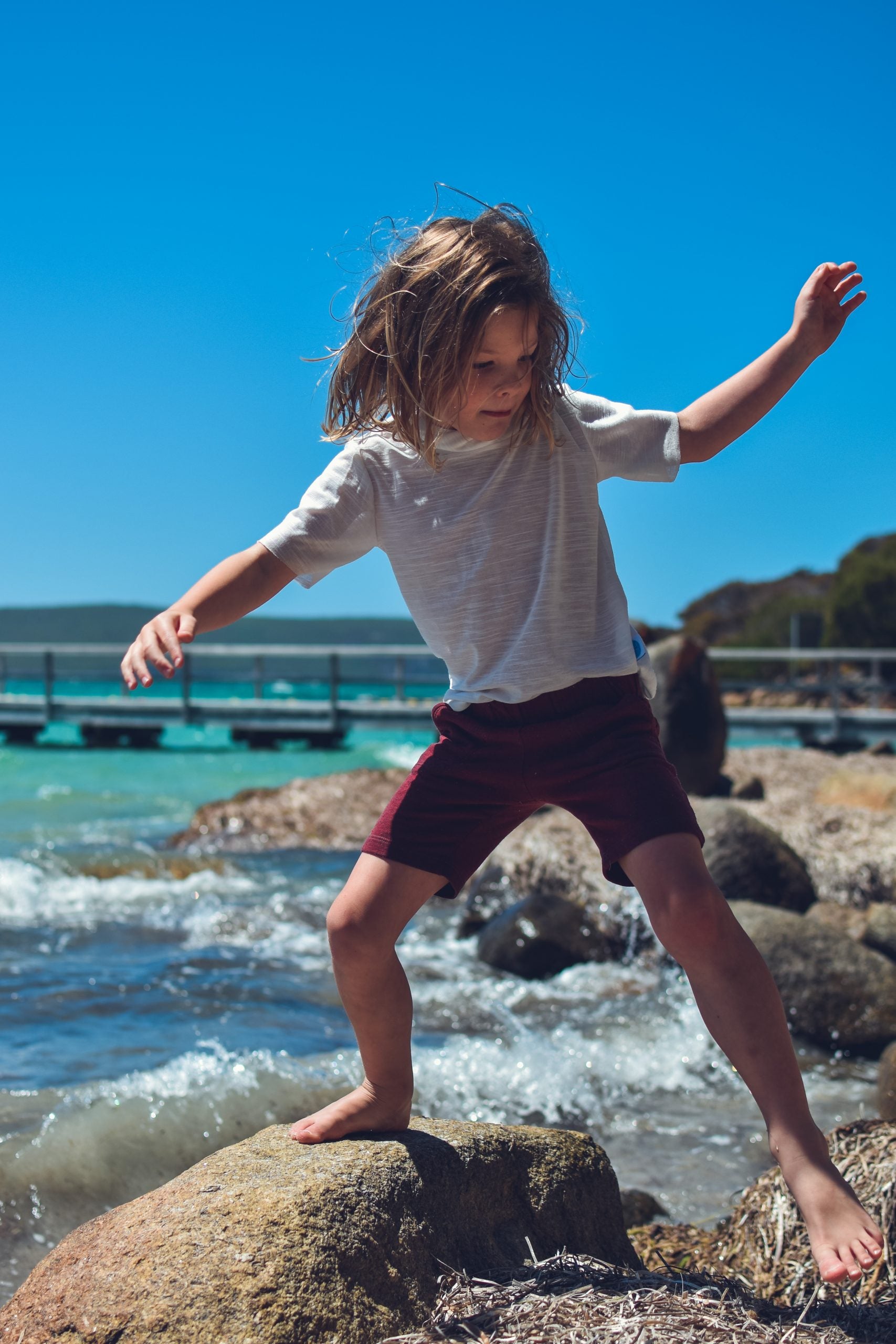 Waves & Wild Baby/Child Shoreline Shorts