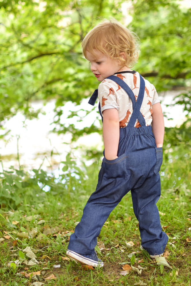 Waves & Wild Child Wild and Free Dungarees