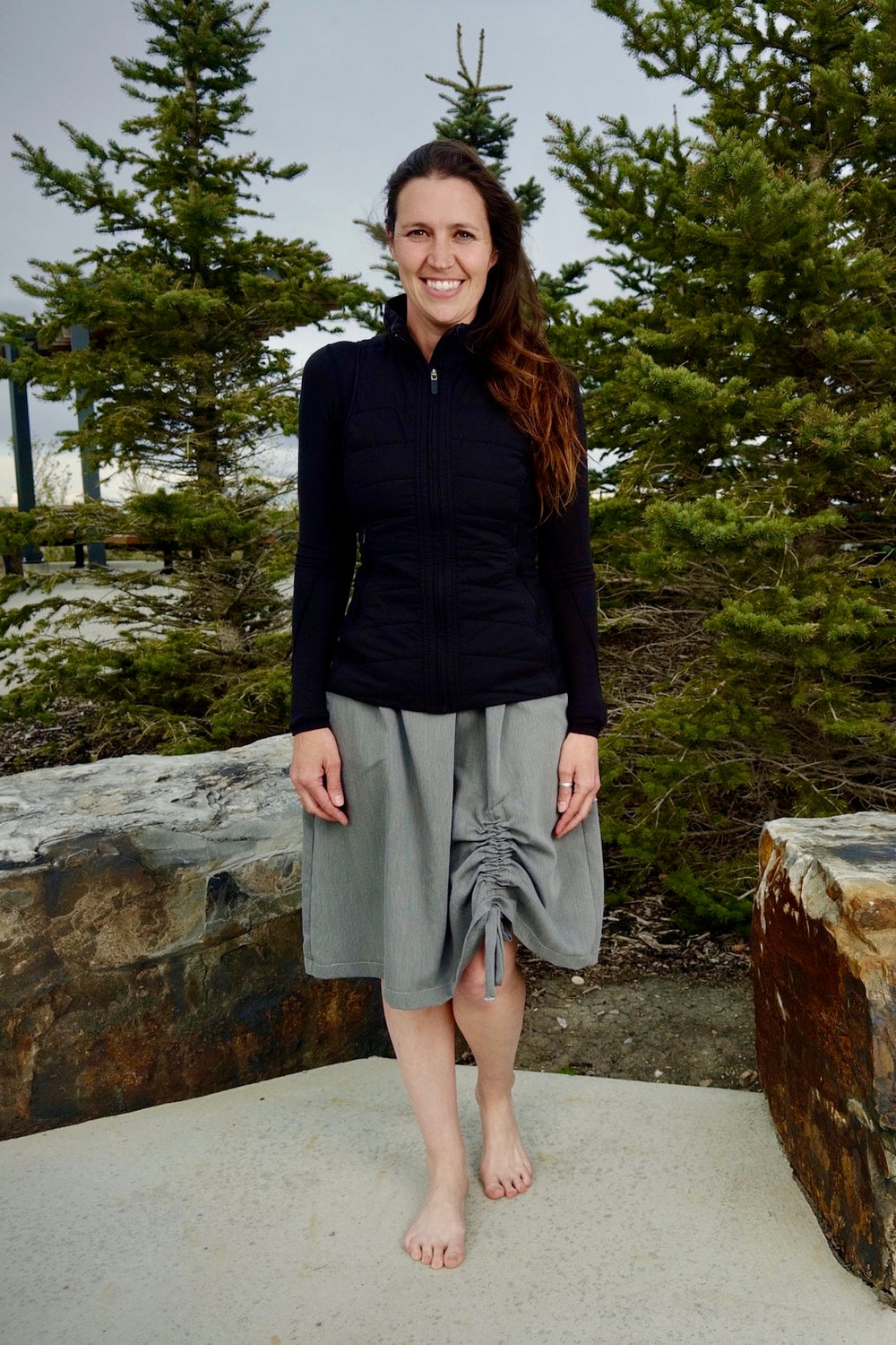 Waves & Wild Eucalyptus Skirt