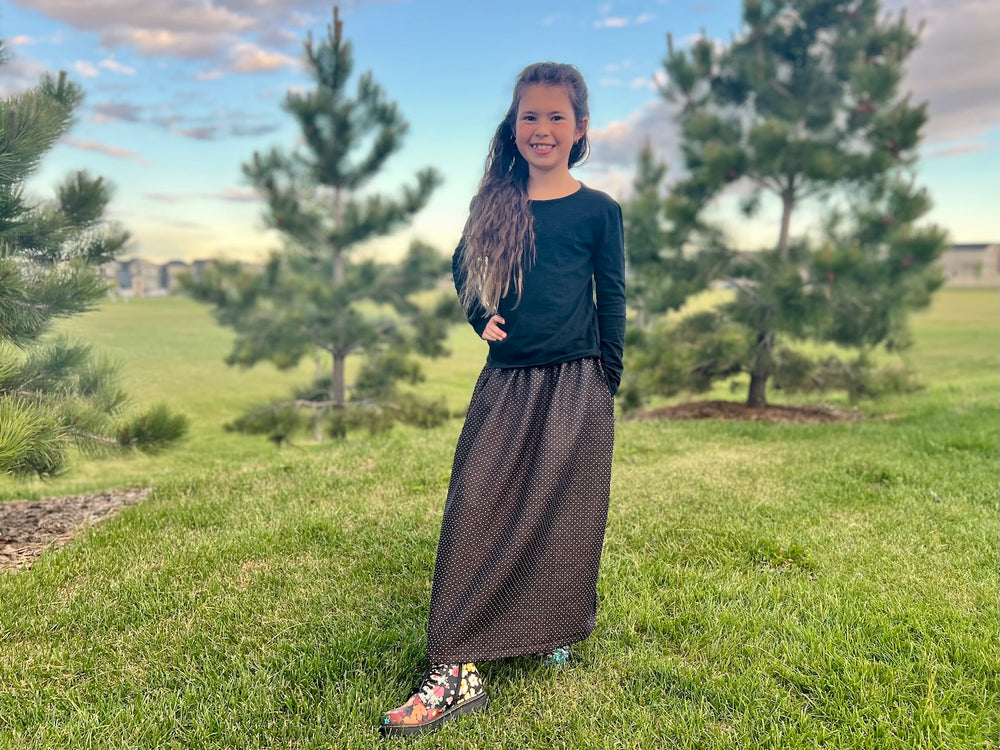 Waves & Wild Children's Eucalyptus Skirt