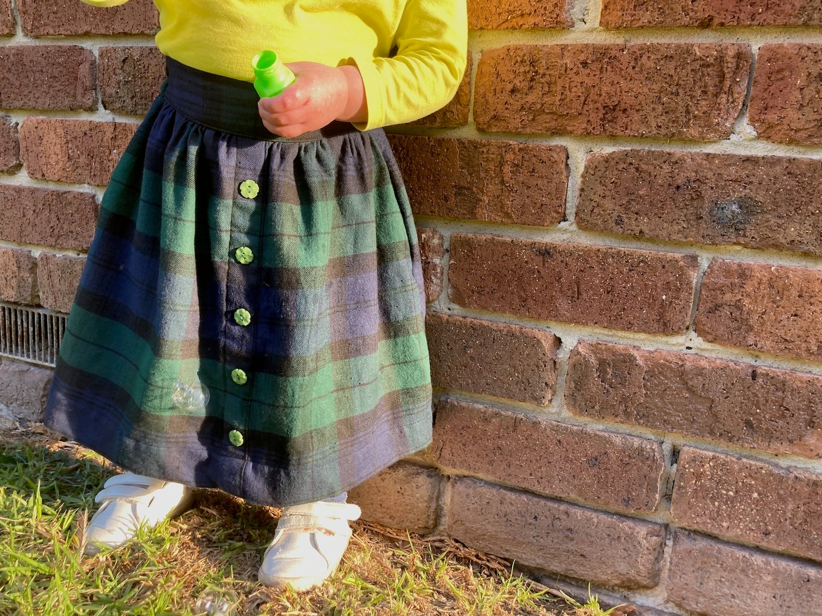 Waves & Wild Children's Eucalyptus Skirt